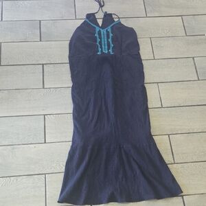 GAP Navy Blue‎ Maxi Dress